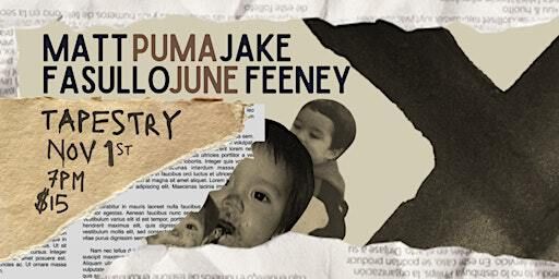 Matt Fasullo w/Puma June & Jake Feeney @ Tapestry | Tapestry