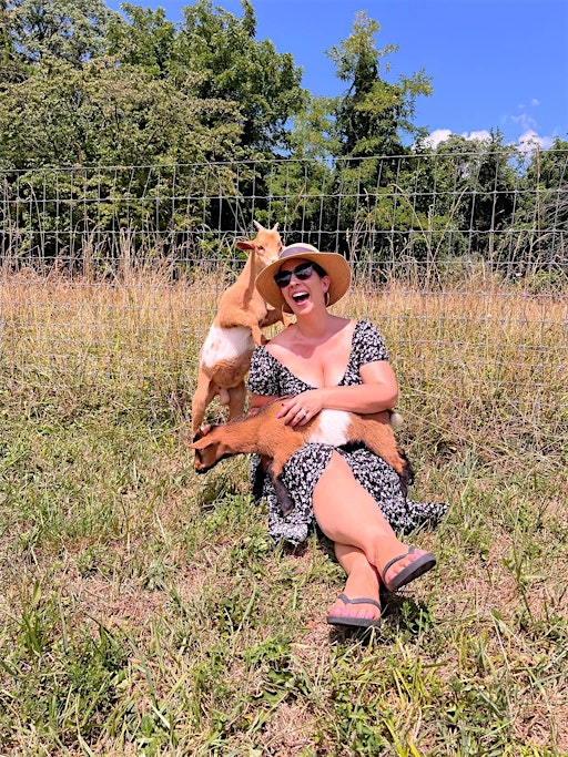 Baby Goat Snuggles on the Farm | 11937 Purcell Rd