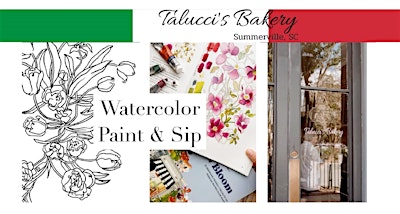 Watercolor Paint & Sip at Talucci's Bakery in Summerville | Talucci’s Italian Bakery
