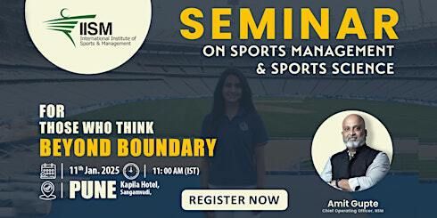 Seminar on Career Guidance in Sports Management & Sports Science! | Kapila Business Hotel