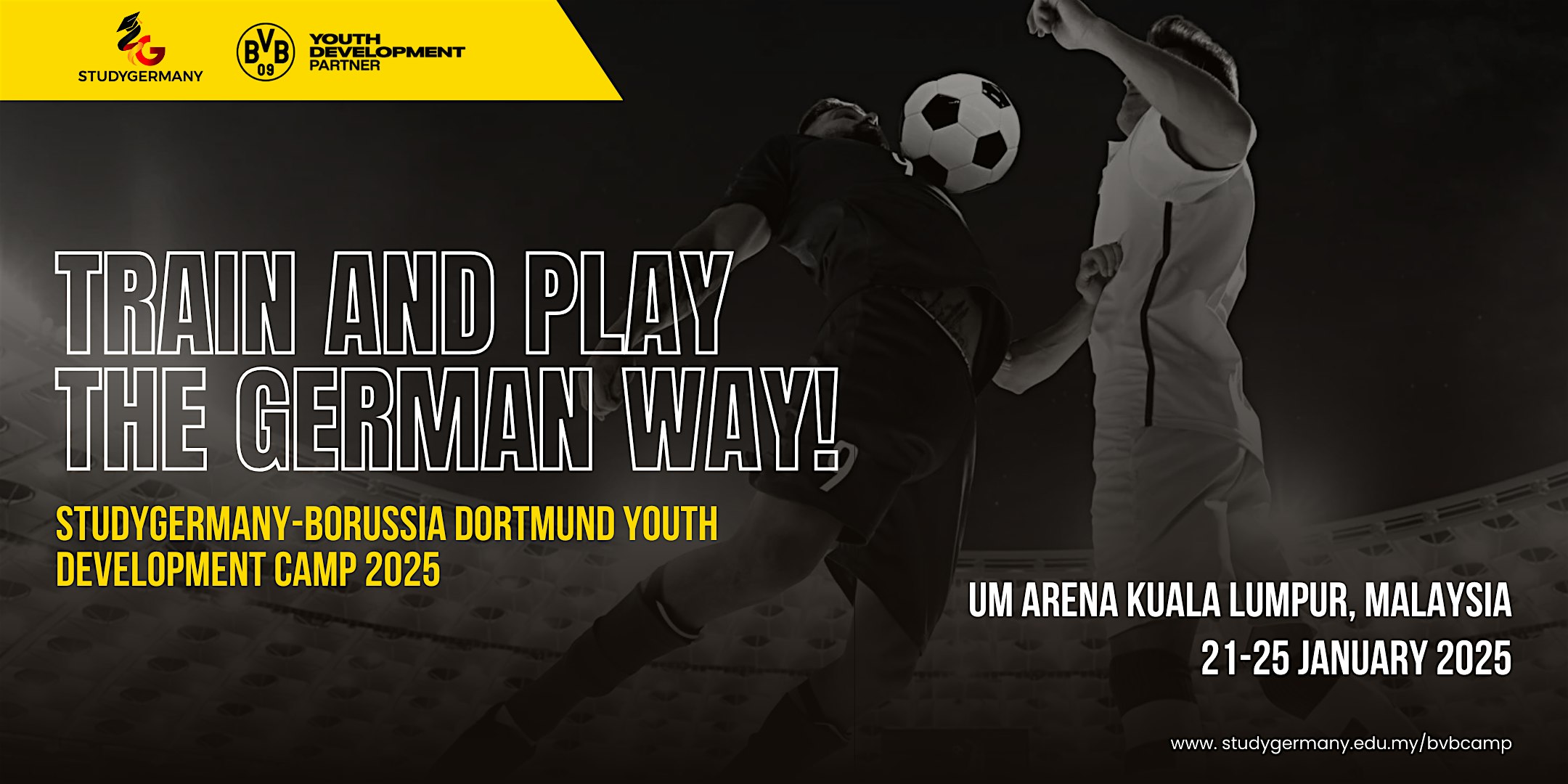 Borussia Dortmund-StudyGermany Youth Development Football Camp 2025 | UM Arena Stadium