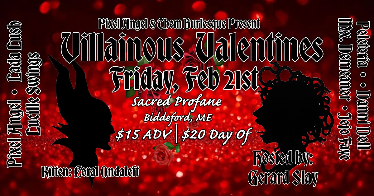 Villainous Valentines | Sacred Profane Brewery and Tankpub