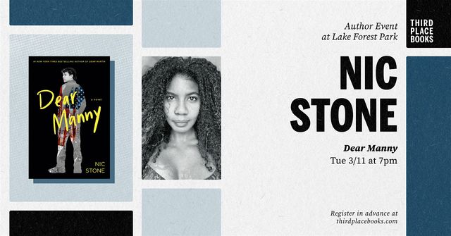Nic Stone presents 'Dear Manny' | Third Place Books