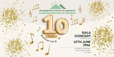 Denbighshire Music Cooperative 10 year Anniversary Gala Concert | St Asaph Cathedral
