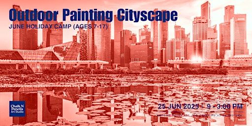 Outdoor Painting Cityscape (Ages 7-17)CNP Art Camp @ Katong Point | Chalk N Pencils Art Studio @ Joo Chiat