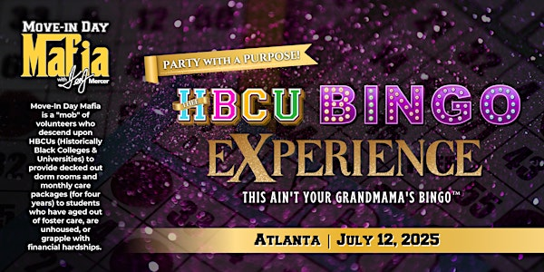 THEE HBCU BINGO EXPERIENCE 2025 | The Legendary Ford Hall