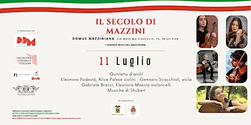 Quintetto d'archi - Il secolo di Mazzini | Domus Mazziniana