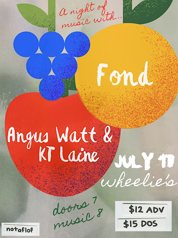 KT Laine, Angus Watt, & Fond @ Wheelies Motorcycles & Cafe | Wheelies Motorcycles & Cafe