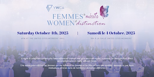 2025 Women of Distinction Awards Gala | SteelWorkers' Union Hall & Conference Center