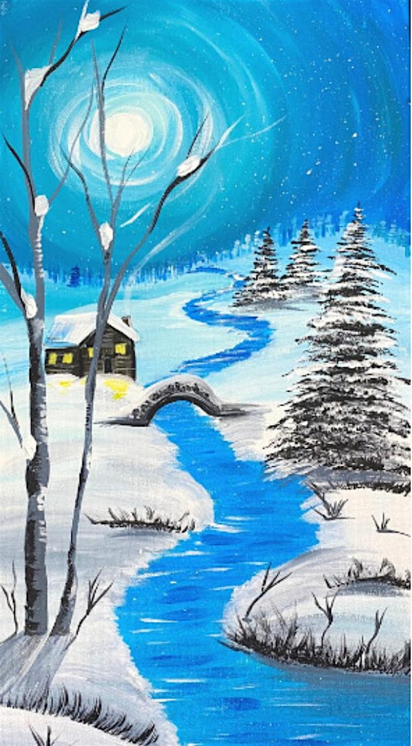 Paint & Sip at The Cliftonville Hotel:  Winter Wonderland | The Cliftonville (Hotel)