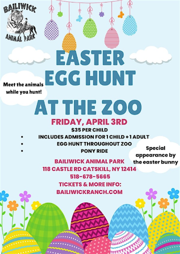Easter Egg Hunt at the Zoo – Bailiwick Animal Park | Bailiwick Animal Park and Riding Stables