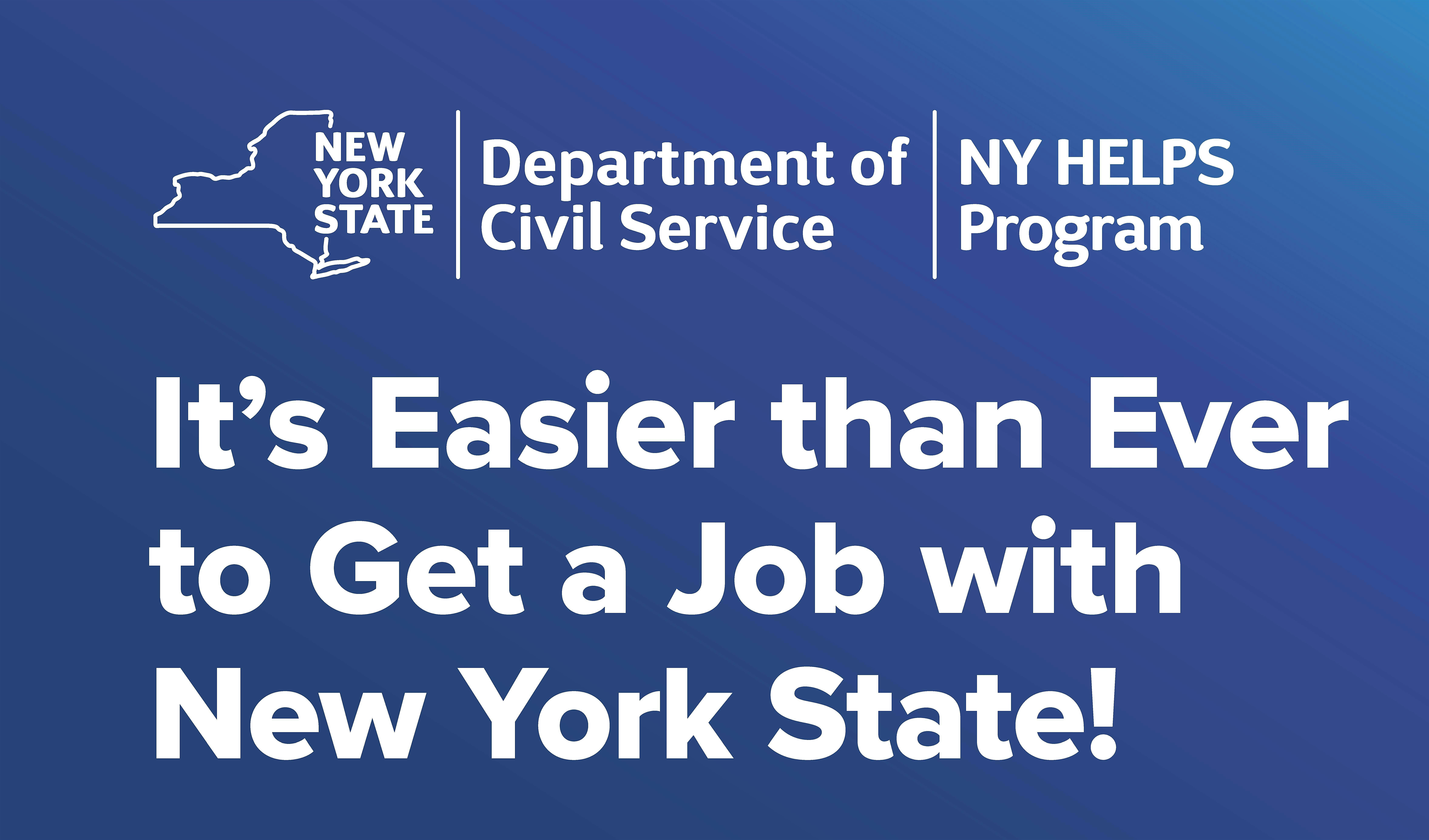 Rochester Workshop to learn about Civil Service Careers and NY HELPS | RochesterWorks