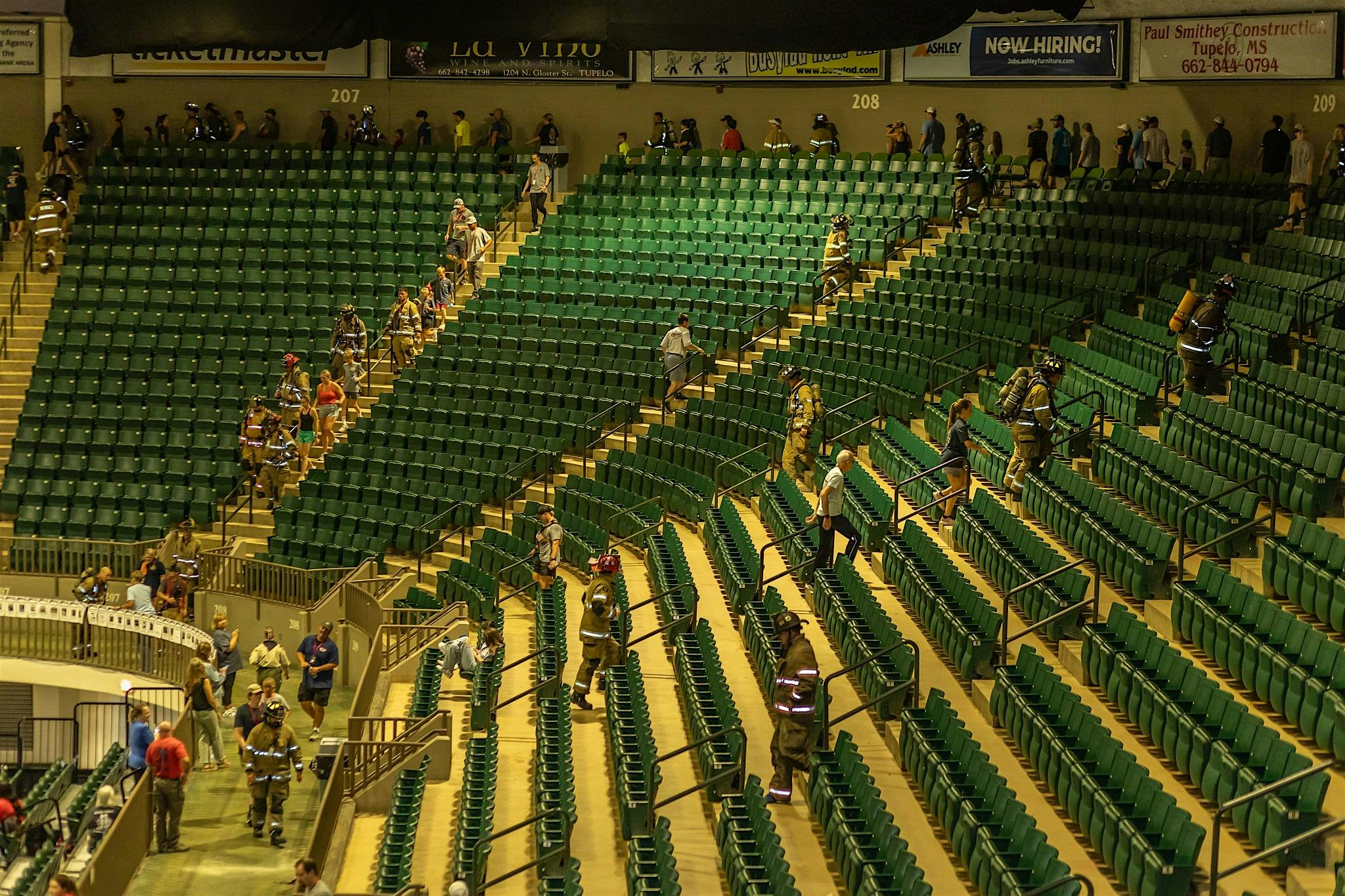 Tupelo 9/11 Memorial Stair Climb | Cadence Bank Arena
