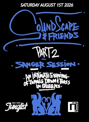 Sanger Sessions: Soundscape and Friends part 2 August 1st 2026 | Sanger Hall