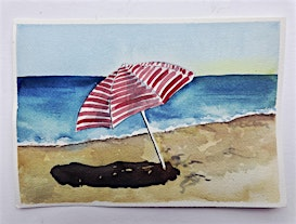 Intermediate Watercolors: A Beach Scene | Harry P. Leu Gardens