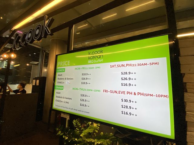 Reasonably-priced Korean BBQ Buffet