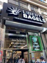 Fresh morning bagels