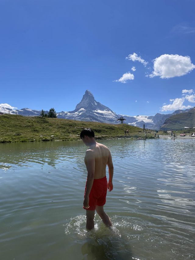 마테호른을 보며 수네가 5대 호수 하이킹🏔