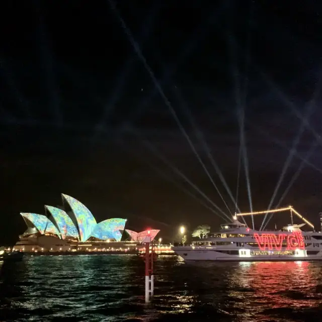 Visit Sydney CBD for the annual Vivid Sydney Festival!