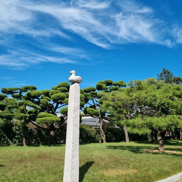 경복궁 민속박물관 정원