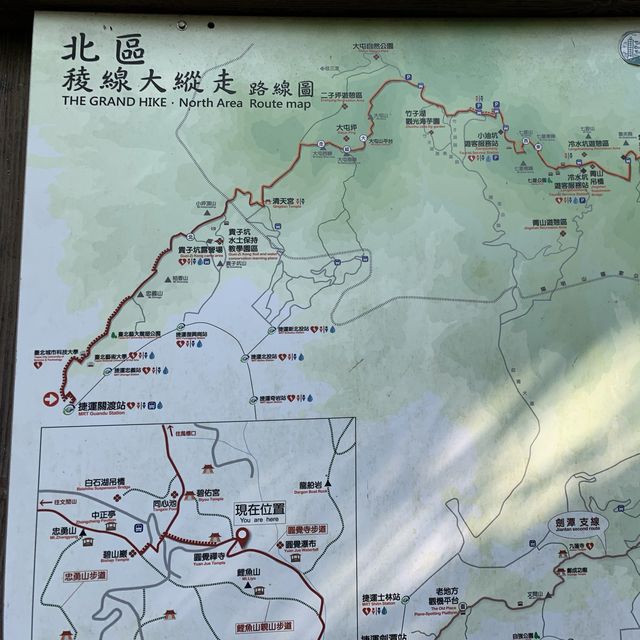 台北市輕鬆不脫妝的爬山景點｜內湖三尖⛰️忠勇⛰️圓覺⛰️鯉魚