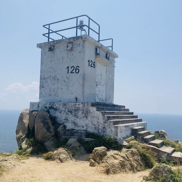 踏足「香港南極」蒲台島｜港版天涯海角。南角咀126燈塔｜欣賞十大最美岩石