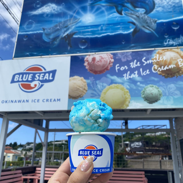 Blue Sea Ice Cream (Kem muối)