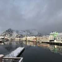 北歐冰天雪地超浪漫明信片靚景挪威lofoten小島