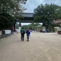 Seoraksan National park in early autumn