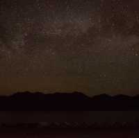 A night at pangong lake