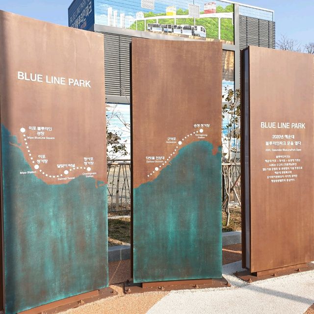 해운대에서 즐기는 해변열차 블루라인파크