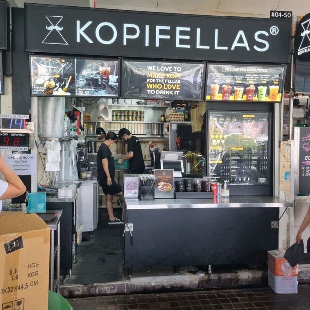 Affordable Artisanal Coffee/Tea at Hawker Centre