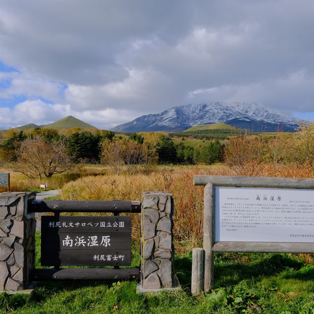紅葉の南浜湿原