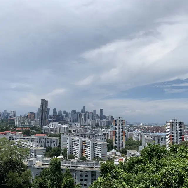 Hike on Mount Faber for the city view