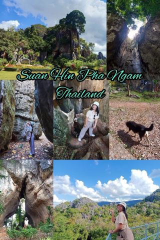 Adventure in Suan Hin Pha Ngam, Thailand.