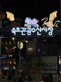 속초 수산 시장