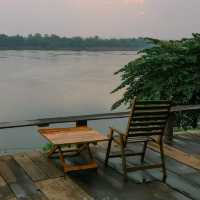 นอนเต็นท์ จิบกาแฟ แลโขง Atsamat Camp l นครพนม