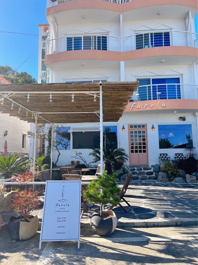 동해 바다 뷰가 한눈에 보이는 감성 카페☕️ 