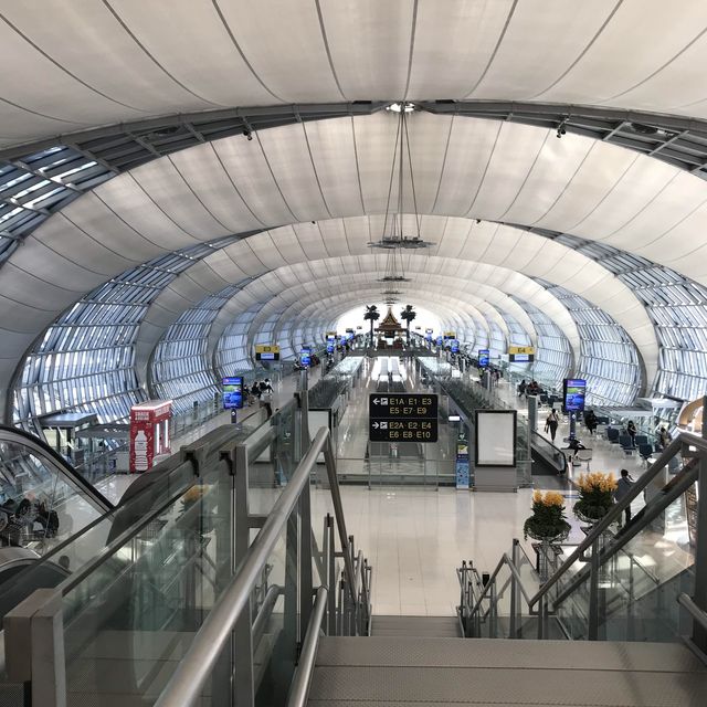 The beauty of Bangkok international airport 