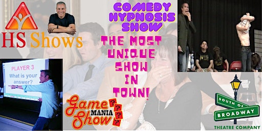 Game Show Mania & Comedy Hypnosis Combo Show | South of Broadway Theater