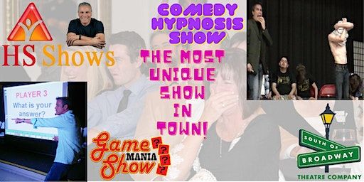 Game Show Mania & Comedy Hypnosis Combo Show | South of Broadway Theater