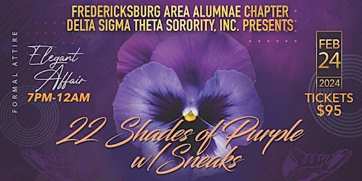 22 Shades of Purple with Sneaks | Fredericksburg Expo and Conference Center