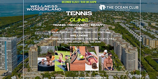 Wellness Wonderland x Ocean Club: Wellness Tennis Clinic | The Ocean Club