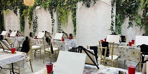 Paint Night in The Secret Garden | Brew and Bloom Cafe