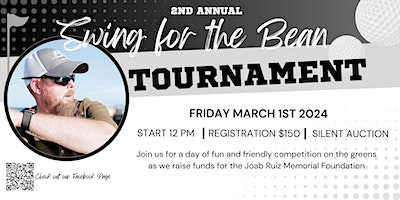 2024 Swing for the Bean Memorial Golf Tournament | Quail Valley Golf Courses & City Centre