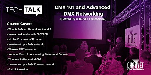 CHAUVET Professional DMX 101 and Advanced DMX Network | Embassy Theatre