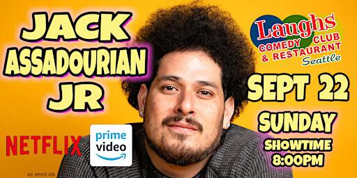 Comedian Jack Assadourian,JR Sunday Sept. 22nd @ 8pm at Laughs Comedy Club | Laughs Comedy Club