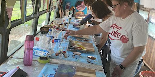 Create and Sip - Resin Cheese Board | 18 Marlock Pl