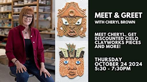 Meet & Greet with Cheryl Brown of Cielo Clayworks | Coral Springs Museum of Art