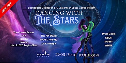 Dancing with the Stars - Bootleggers x H.R. MacMillan Space Centre | H.R. MacMillan Space Centre